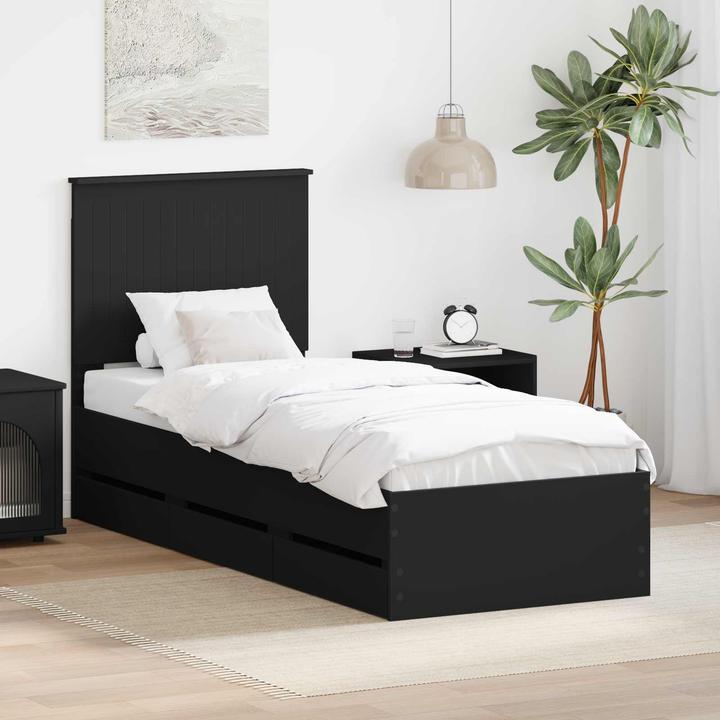 Produktbild vidaXL Bettrahmen (75 x 190 cm)