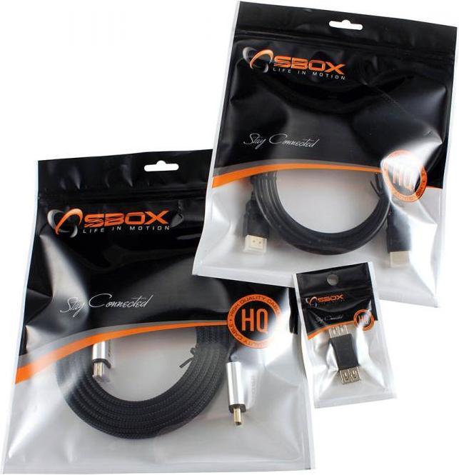 Immagine prodotto Sbox HDMI-HDMI 1,4 M/M 10M HDMI-10 (10 m, HDMI, 1.4)