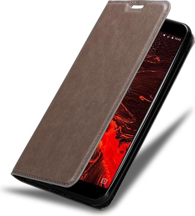 Actual product image Cadorabo Book Invisible Magnet Cover (Lenovo S5 (2018))
