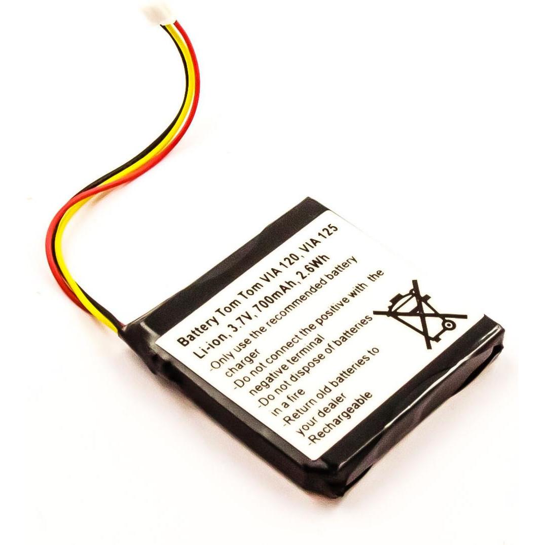 Thumbnail - AGI, Fahrzeug Navigation Zubehör, 89567 - Akku - Schwarz - Lithium-Ion (Li-Ion) - 700 mAh - 3,7 V - 35 mm