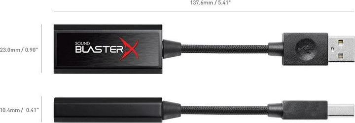 Image du produit Creative Sound BlasterX G1 (USB)