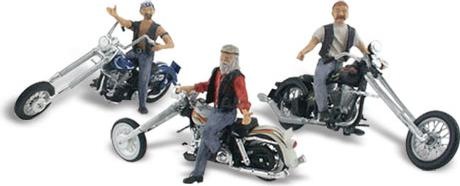 Actual product image Bachmann Trains H0 Biker meeting