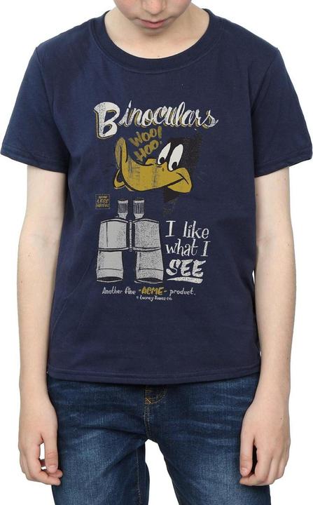 Actual product image Looney Tunes Boys Daffy Duck Binoculars T-Shirt (128)