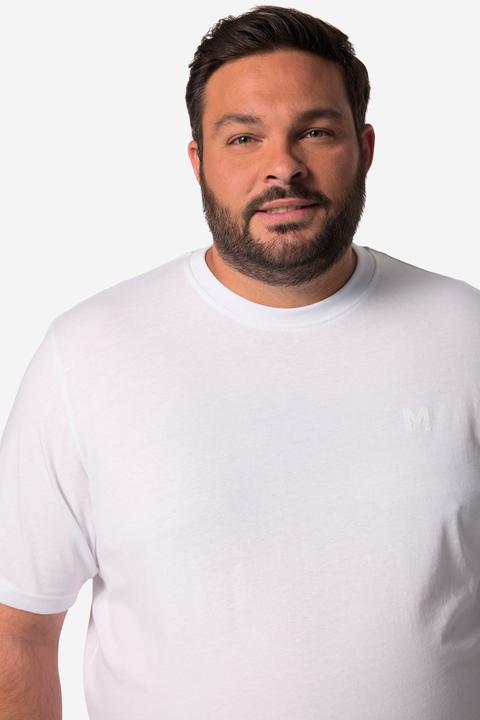 Immagine prodotto Men+ T-shirt basic con scollo a girocollo e mezze maniche, fino alla tg. 8XL (8XL)