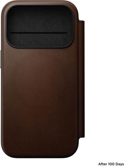 Produktbild Nomad Modern Leather Folio - Lederhülle für das iPhone (Apple iPhone 17 Pro)