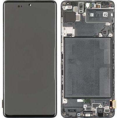 Samsung Galaxy A71 Screen with LCD Display - Black (Display, Galaxy A71), Mobilgerät Ersatzteile, Sc