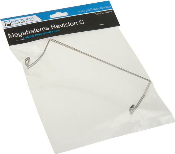 Produktbild Prolimatech Megahalems Lüfterklemmen 140mm x 25mm (140 mm, 2 x)
