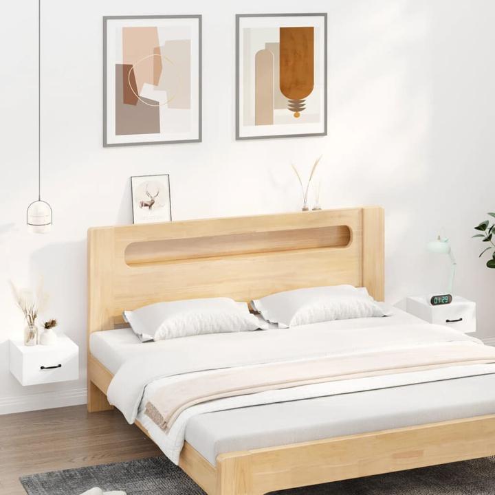 Produktbild vidaXL wandmontierter Nachttisch (35 x 35 x 20 cm)
