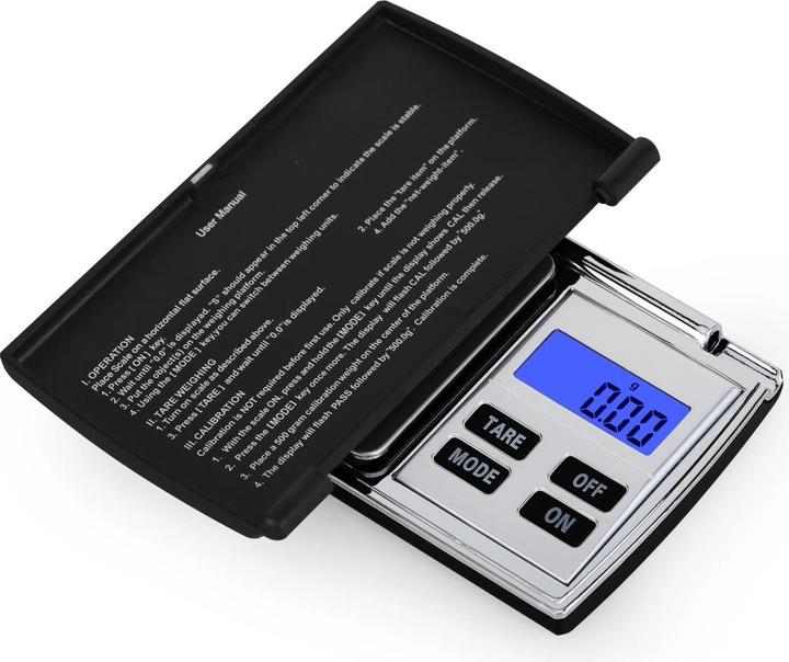 Produktbild Swissdetector Mini-Waage - hochwertige Präzisionswaage 0.1G X 500g