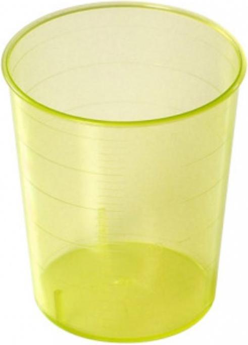Actual product image Wiegand Medibecher 25ml gelb waschbar