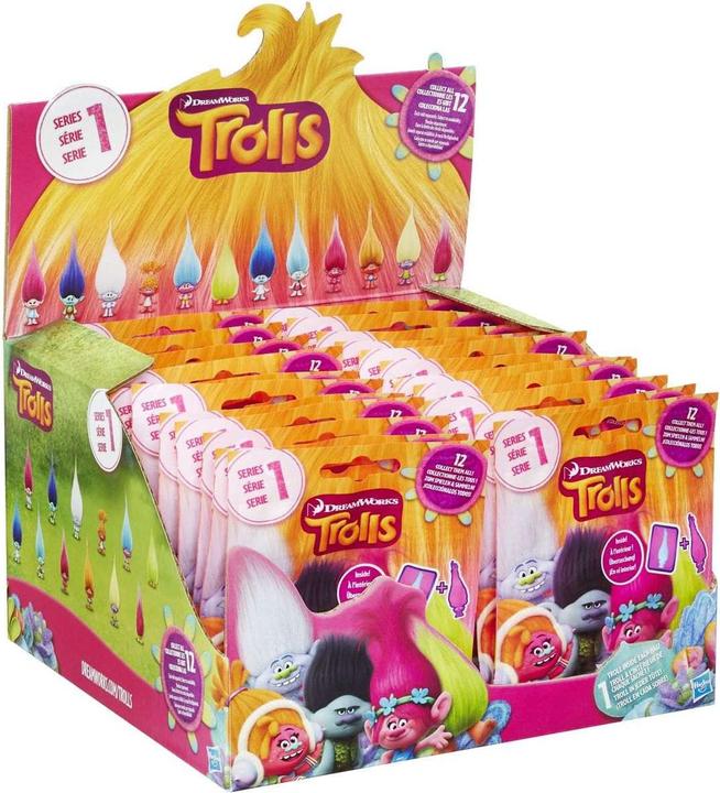 Actual product image Hasbro B6554 - Trolls Surprise Bags