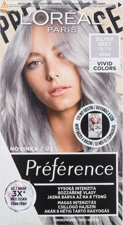 L'Oréal Paris PrÃ©fÃ©rence Vivid Colors (10,112 Silver grey)