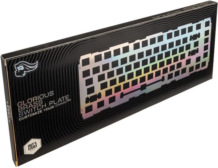 Produktbild Glorious PC Gaming Race GMMK Pro 75% Switch Plate - Messing, ISO