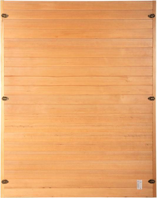 Image du produit Home Deluxe Cabine infrarouge SUNLIGHT L Deluxe - 153x110 cm pour 2-3 personnes - Spectre intégral