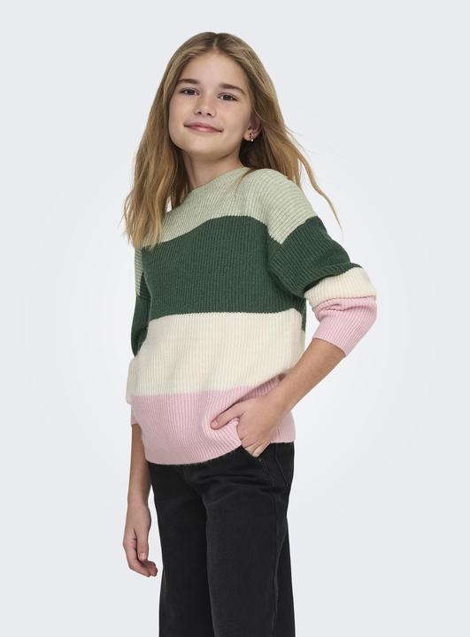 Produktbild Only Kogsandy L/S Stripe Pullover Knt Noos (146, 152)