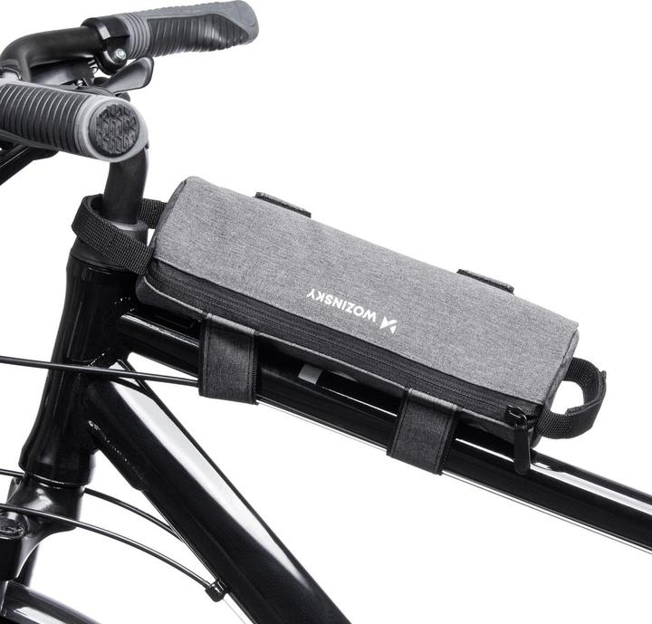 Immagine prodotto Wozinsky Borsa da bicicletta WBB37GRB con isolamento termico - grigio (0.70 l, Borsa portapacchi)