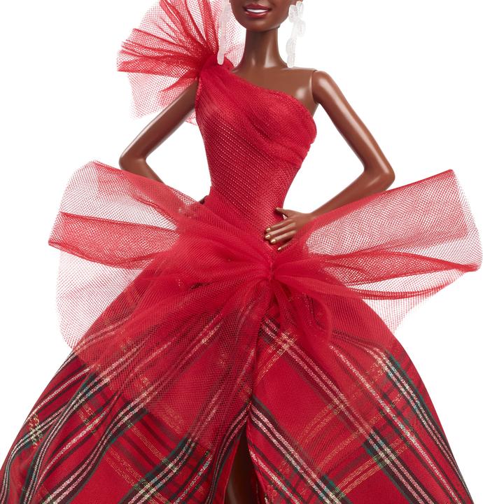 Produktbild Mattel Ppe Brune Joyeux Noel Barbie