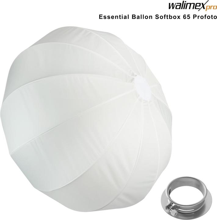 Produktbild Walimex pro Essential Ballon Softbox 65 Profoto (Softbox, 65 cm)