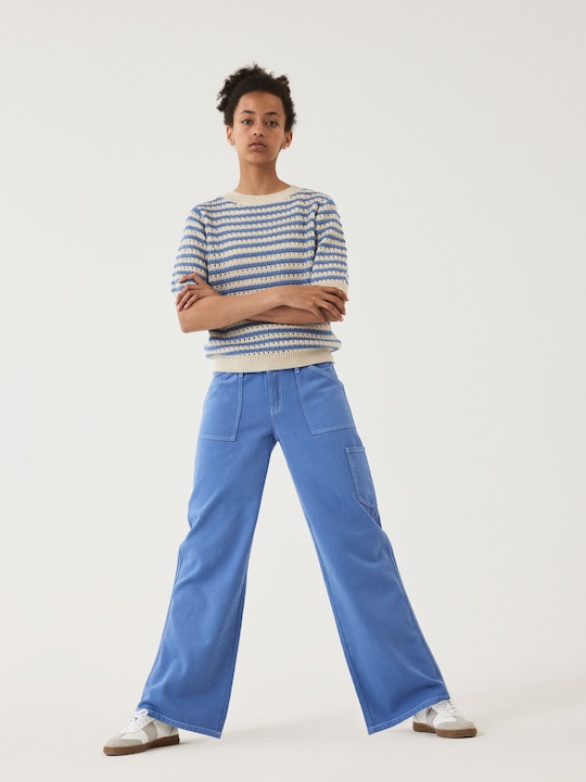 Produktbild Lmtd Low Waist Wide Leg Cargohose (164)