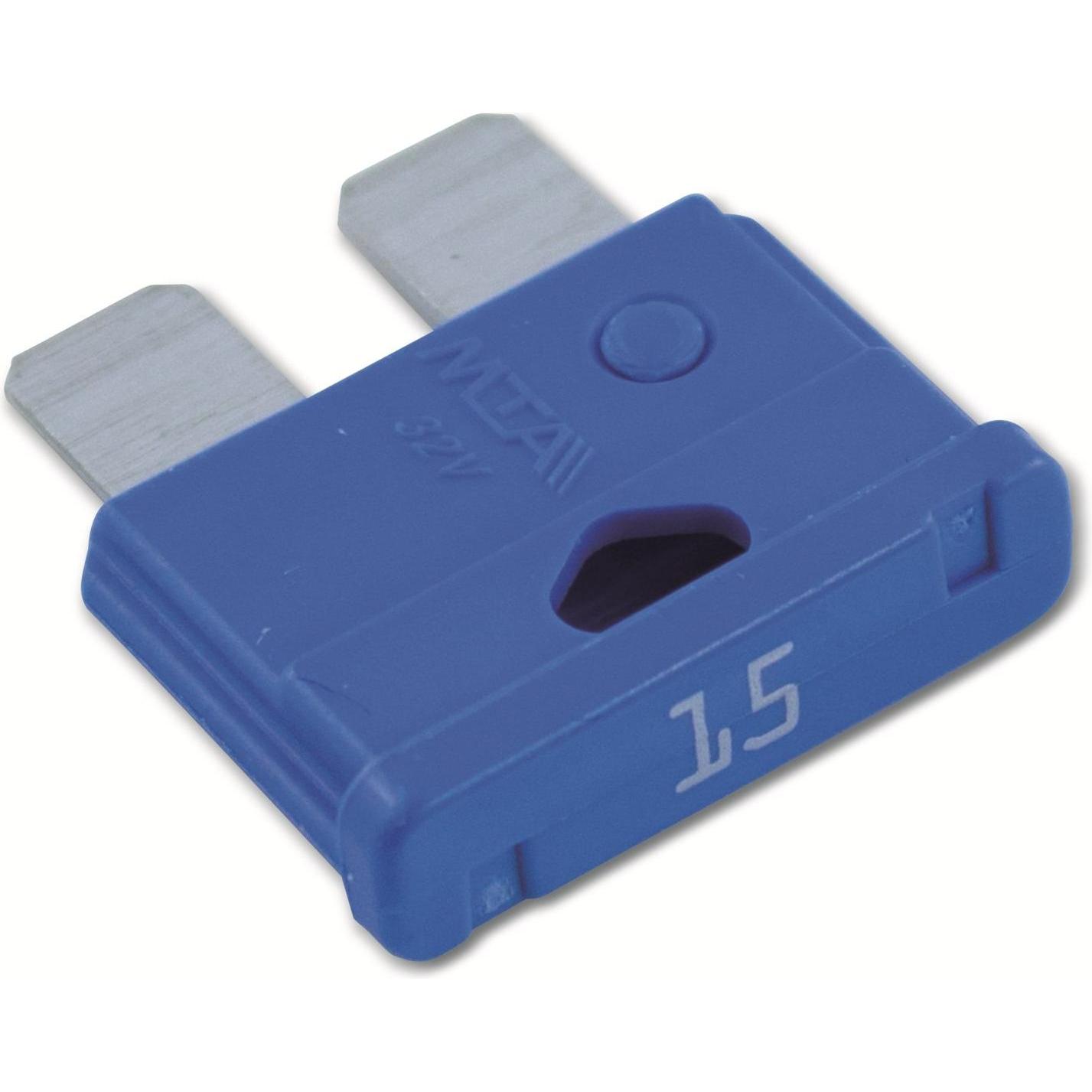 MTA, Sicherung, KFZ-Flachsicherung 340.029, Standard, 15 A, blau (15 A)