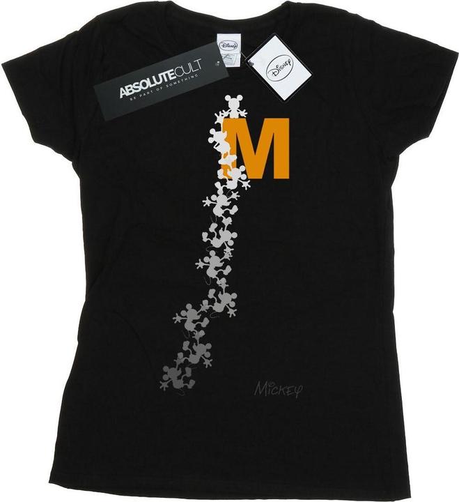 Immagine prodotto Disney Mickey Mouse Climbing Silhouettes Maglietta Donna (XXL)