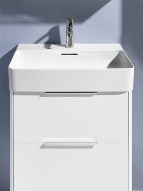 Actual product image Laufen VAL washbasin, undermount, 1 tap hole, with overflow, 550x420mm, H810282 (587 mm, 200 mm)