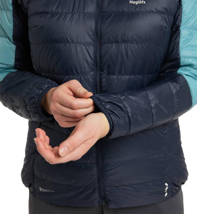 Produktbild Haglöfs L.I.M Down Hood Women Tarn blue/frost blue (L)
