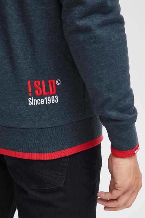 Image du produit Solid BenjaminZip Pile Veste En Sweat Avec Peau De Mouton Zippé Sweat-Shirt Pour Homme À CapucheDoub (XL)