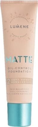 Lumene Matte Oil-Control Foundation 2 Soft Honey 30ml