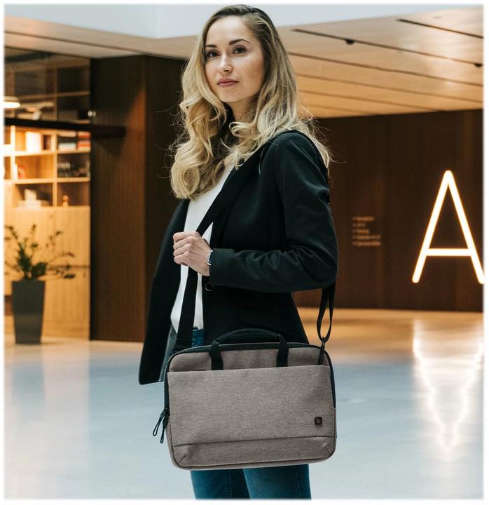 Produktbild Dicota Notebooktasche Eco Slim Case Motion 15.6, Hellgrau (15.60", Universal)