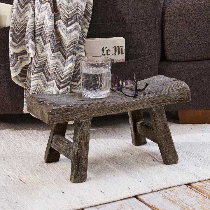 Actual product image Loberon Stool Cadoc brown