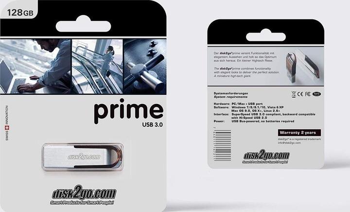Produktbild Disk2go Prime (128 GB, USB-A)