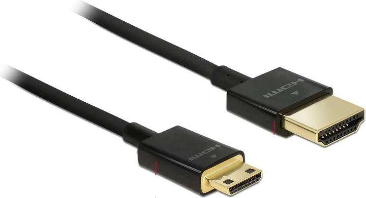 Produktbild Delock HDMI-A/HDMI Mini-C, HDMI-Kabel HDMI Typ A (Standard) HDMI Type C (Mini) (4.50 m, HDMI)