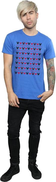 Immagine prodotto Disney Mickey And Minnie Christmas Hearts Maglietta Uomo (XL)