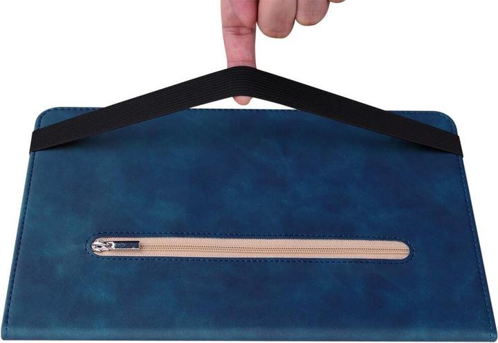 Produktbild Cover-Discount iPad 2022 (10.Gen) - Schutzhüllle mit Zipper Tasche blau (iPad 2022 (10. Gen))