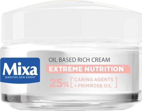 Image du produit Mixa Crème riche à base d'huile Extreme Nutrition (50 ml, Crème de jour)