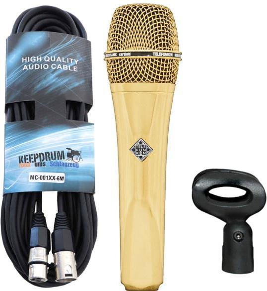 Produktbild Telefunken M80 Gold dynamisches Mikrofon mit Kabel