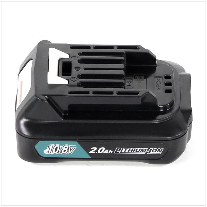Produktbild Makita BL 1020 B 10,8 V - 2,0 Ah / 2000 mAh Li-Ion Akku mit LED - Anzeige ( 197394-3 ) (10.8 V)
