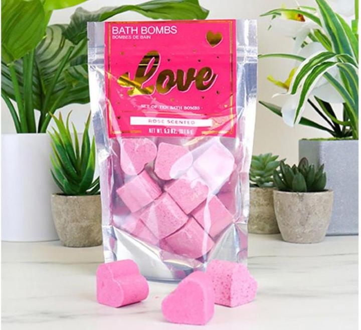 Image du produit TOP Bombes de bain en forme de coeur (Bombe de bain)