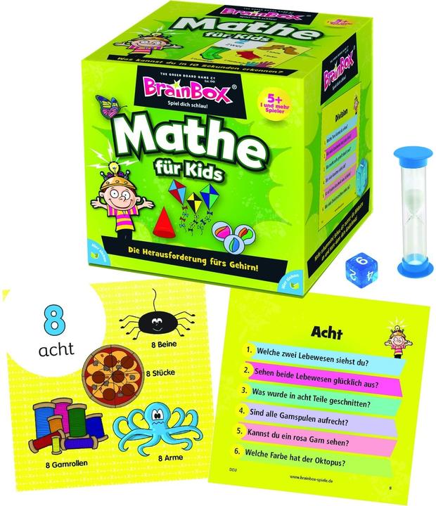 Actual product image Brainbox Brain Box Math for Kids (German)