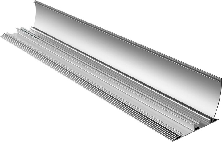Produktbild Multibrackets Aufboden Kabelkanal 139x750, Aluminium, silber (Kabelkanal, 75 cm)