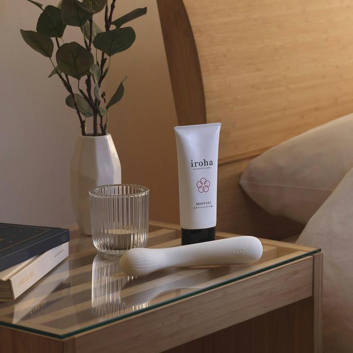 Actual product image Iroha mai TOKI Haptic WAVE vibrator white