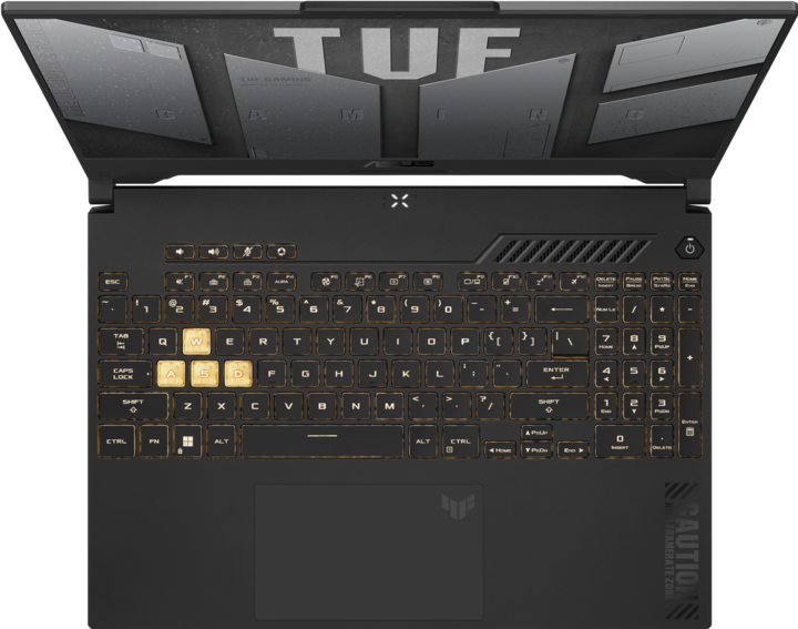 Actual product image ASUS TUF Gaming F15 (15.60", Intel Core i7-13700H, 16 GB, 1000 GB, DE)