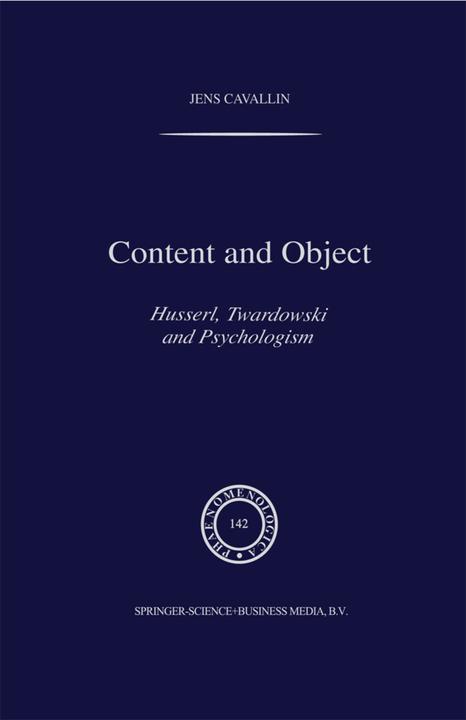 Content and Object (J. Cavallin, 2010)