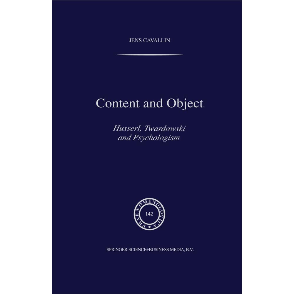 Content and Object, Fachbücher