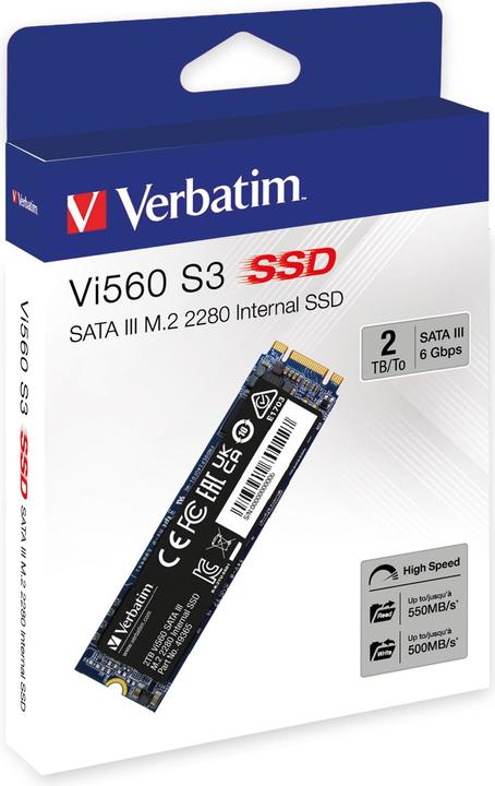 Productafbeelding Verbatim Vi560 (2000 GB, M.2 2280)