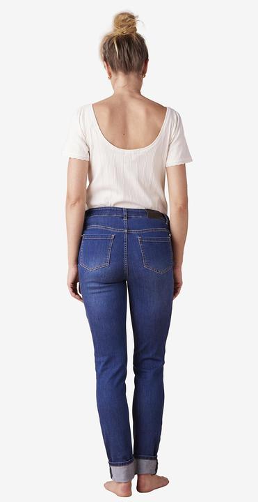 Actual product image Envie de Fraise Skinny-Umstandsjeans, Seamless-Bund WATERLESS, Bundweite verstellbar (Frequency band 38 (2600 MHz))