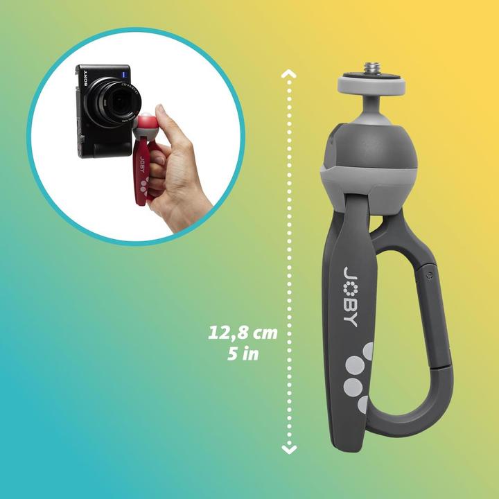 Immagine prodotto Joby HandyPod Clip Rosso (Materiale sintetico)