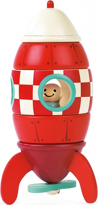Actual product image Janod Magnet kit rocket