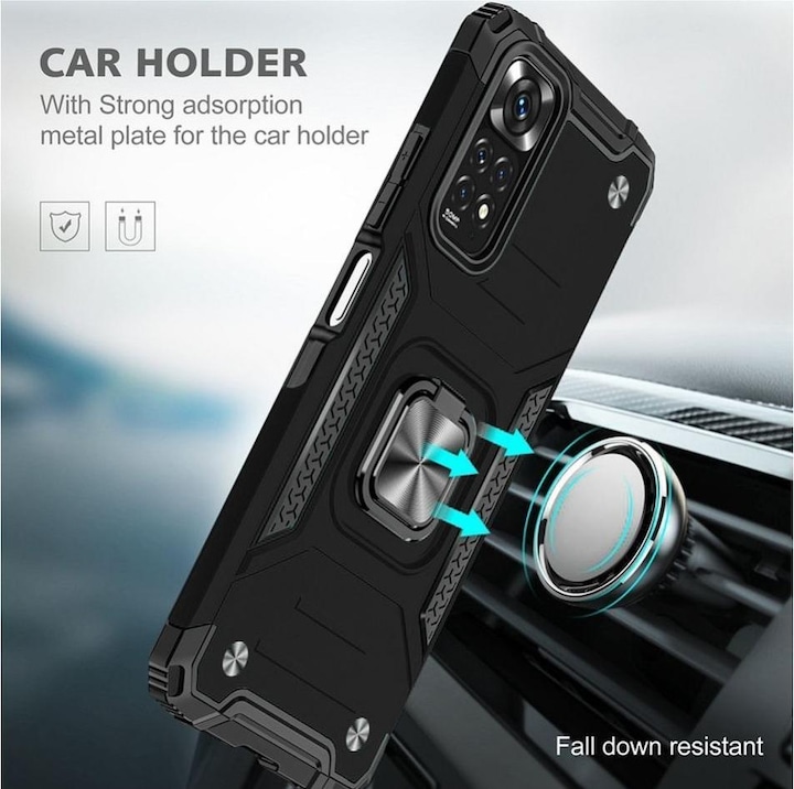 Produktbild OEM Other NITRO case for XIAOMI Redmi 14C black (Xiaomi Redmi 14C)